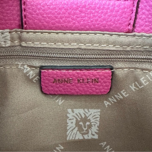 Anne Klein Logo Triple Compartment Crossbody Bag - Picture 7 of 9